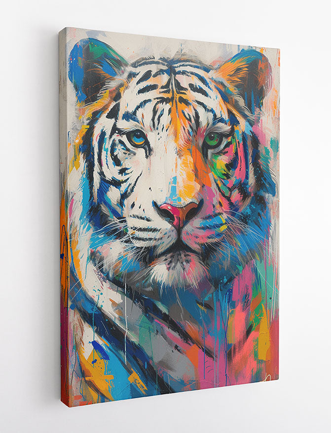 T954 Tiger Canvas Art Prints, T-Shirts, Posters, and Mugs, Cushion Cover