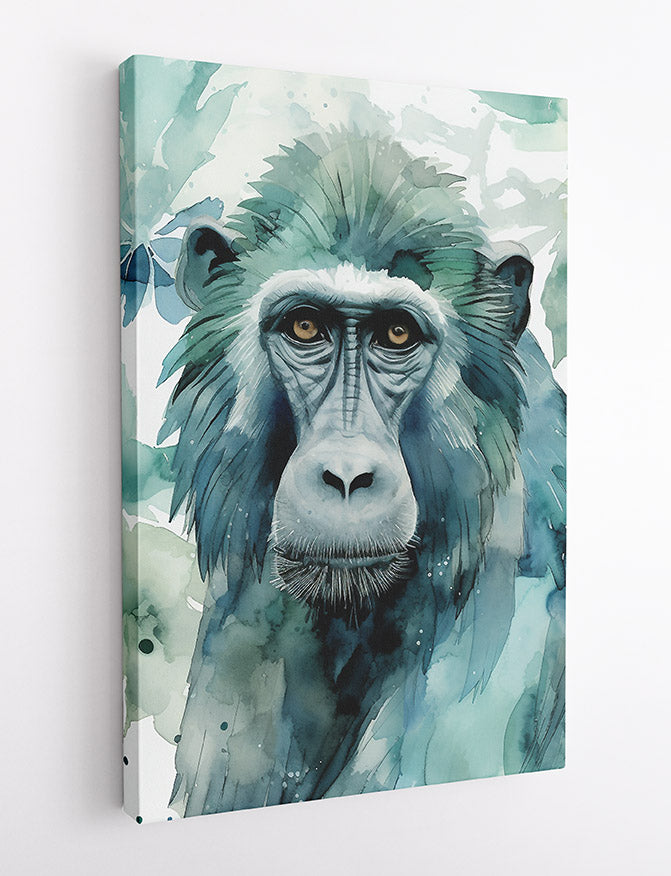 T502 Monkey Canvas Art Prints, T-Shirts, Posters, and Mugs, Cushion Cover Expressive Collection