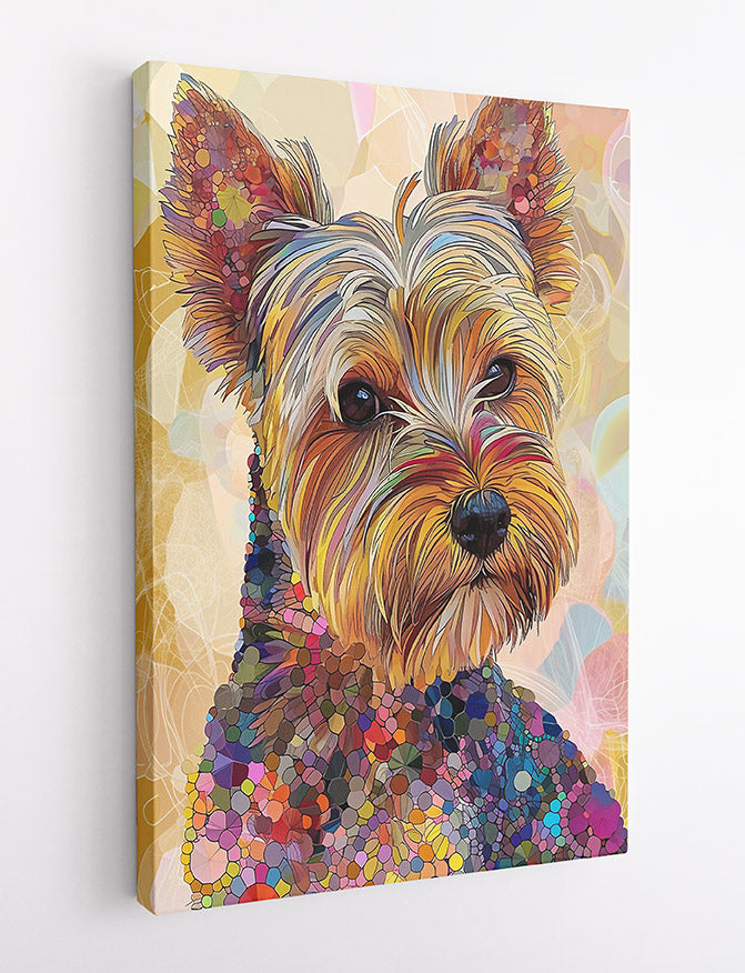 T628 Dog Canvas Art Prints, T-Shirts, Posters, and Mugs, Cushion Cover