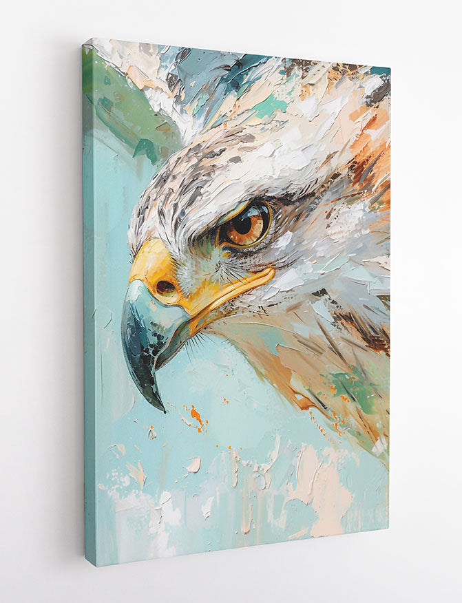 T884 Bird of prey Canvas Art Prints, T-Shirts, Posters, and Mugs, Cushion Cover