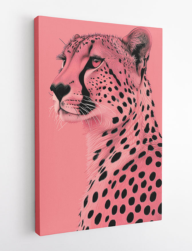 T870 Cheetah Canvas Art Prints, T-Shirts, Posters, and Mugs, Cushion Cover