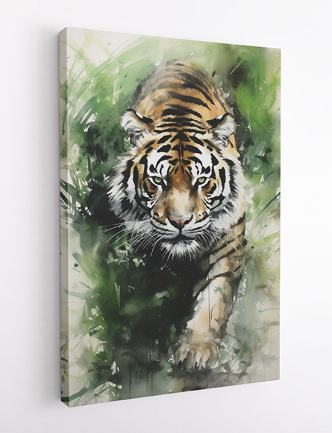 T616 Tiger Canvas Art Prints, T-Shirts, Posters, and Mugs, Cushion Cover