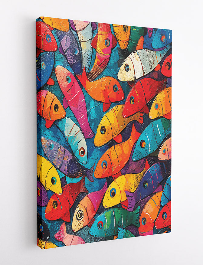 T692 Fish Canvas Art Prints, T-Shirts, Posters, and Mugs, Cushion Cover