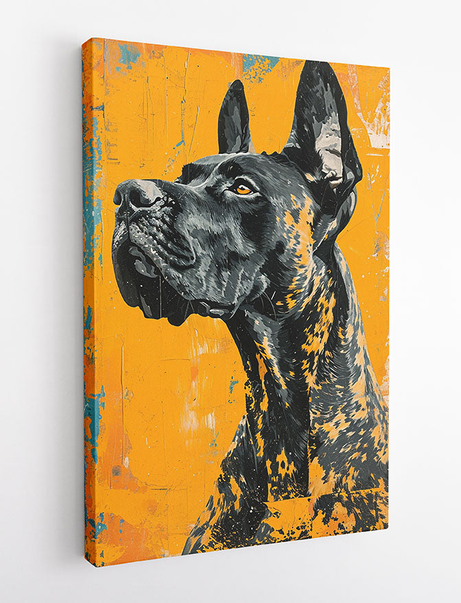 T979 Dog Canvas Art Prints, T-Shirts, Posters, and Mugs, Cushion Cover