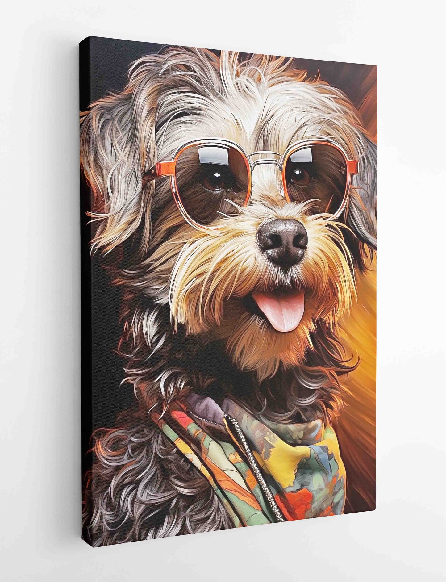 T410 Dog Canvas Art Prints, T-Shirts, Posters, and Mugs, Cushion Cover Expressive Collection