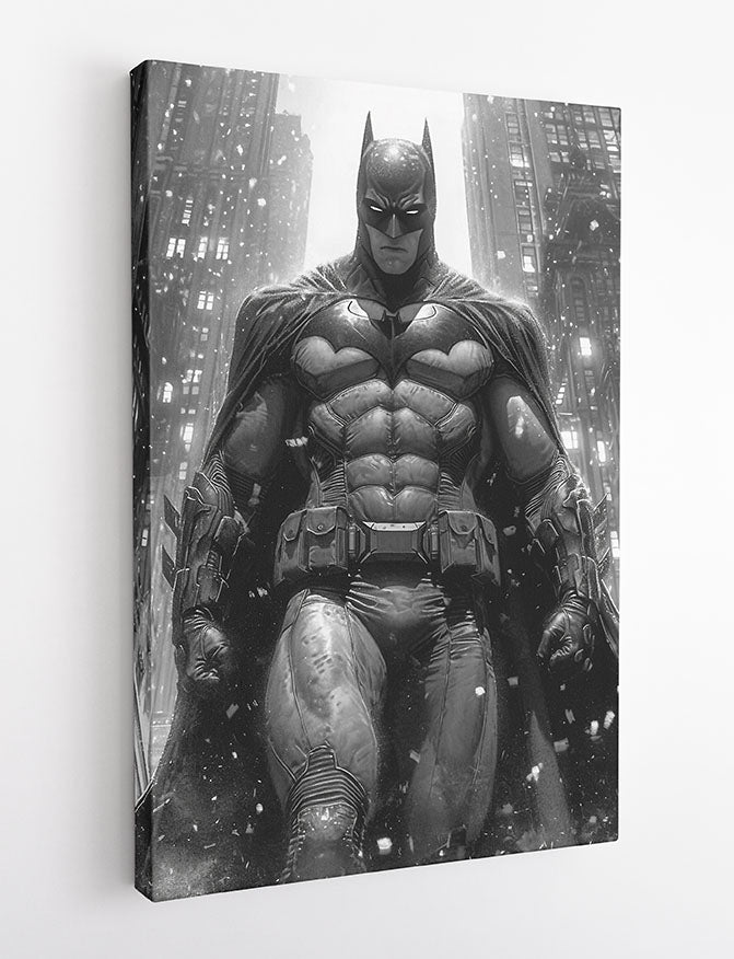 P331 Batman Canvas Art Prints, T-Shirts, Posters, and Mugs, Cushion Cover