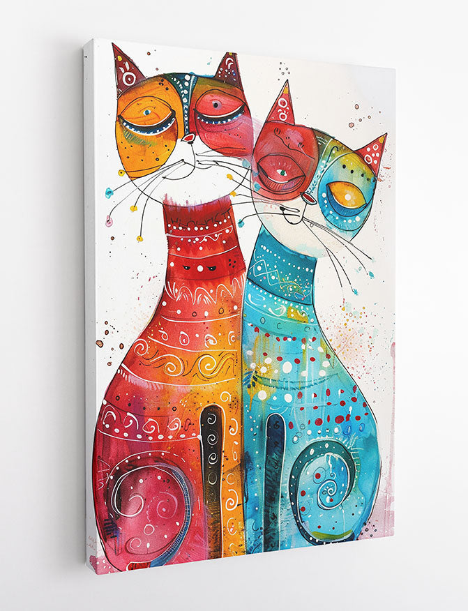 T993 Cat Canvas Art Prints, T-Shirts, Posters, and Mugs, Cushion Cover