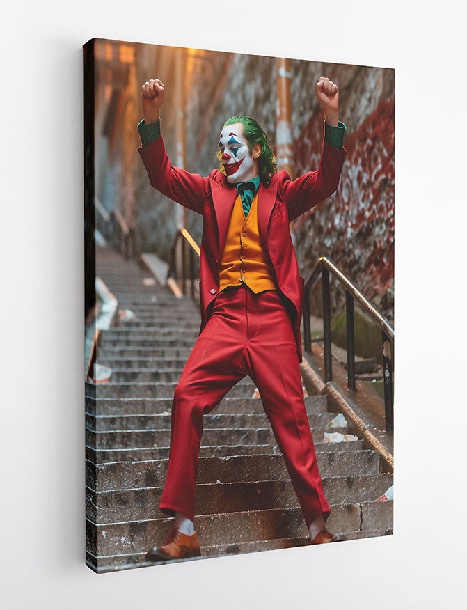 P353 Joker Canvas Art Prints, T-Shirts, Posters, and Mugs, Cushion Cover