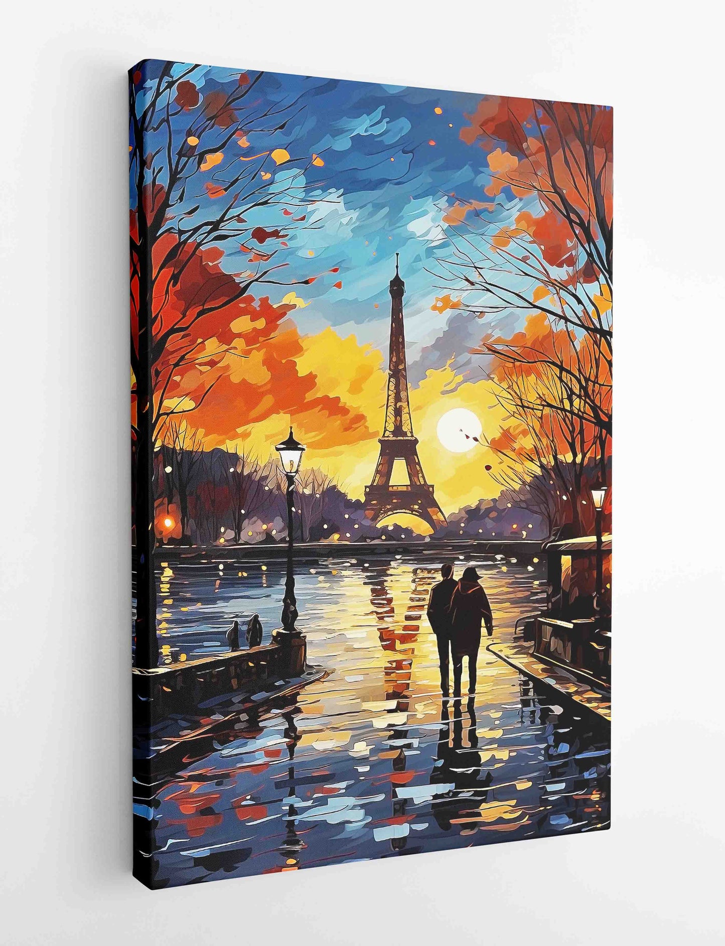 T469 Paris Canvas Art Prints, T-Shirts, Posters, and Mugs, Cushion Cover Expressive Collection