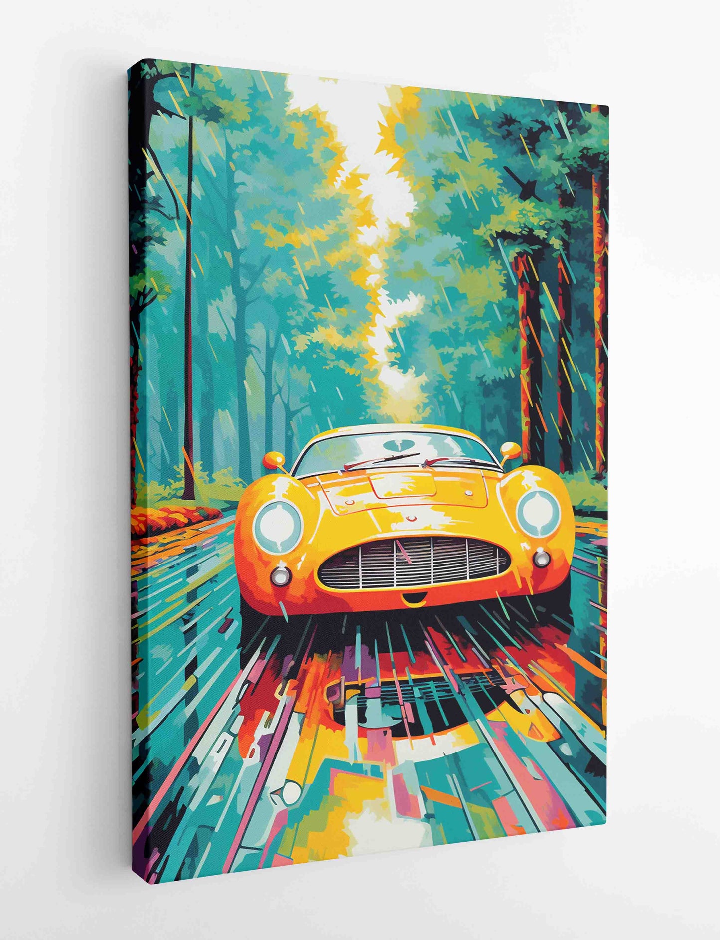 T473 Car Canvas Art Prints, T-Shirts, Posters, and Mugs, Cushion Cover Expressive Collection