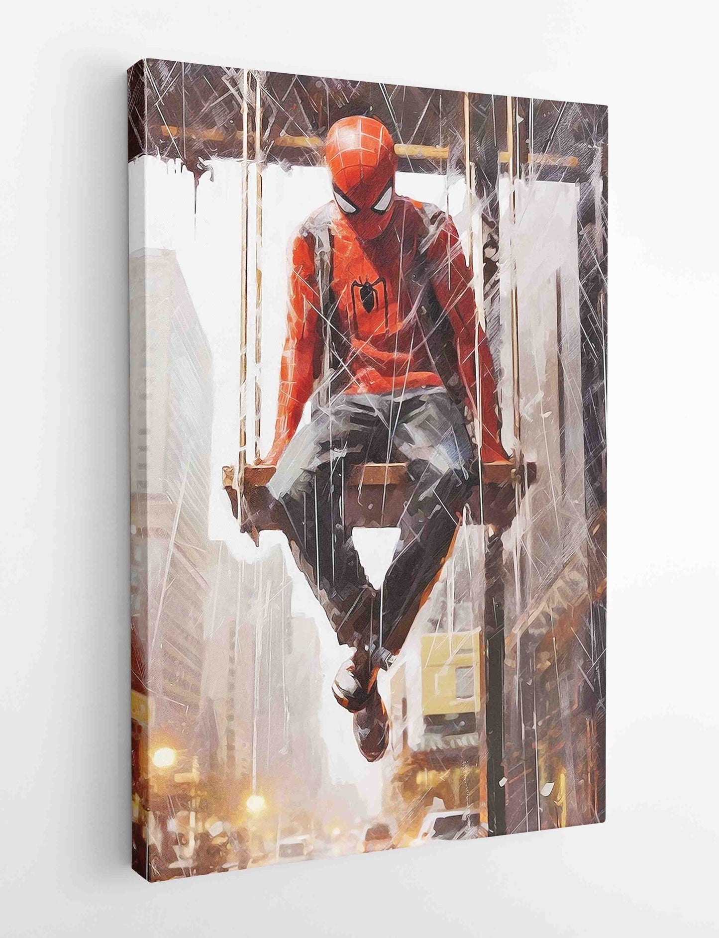 P290 SPIDER MAN Canvas Art Prints, T-Shirts, Posters, and Mugs, Cushion Cover Expressive Collection