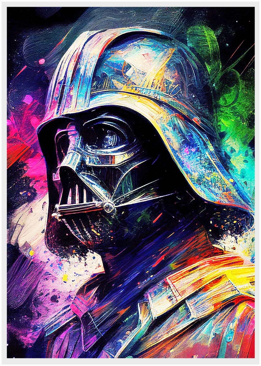 P130 Darth Vader Canvas Art Prints, T-Shirts, Posters, and Mugs, Cushion Cover Expressive Collection