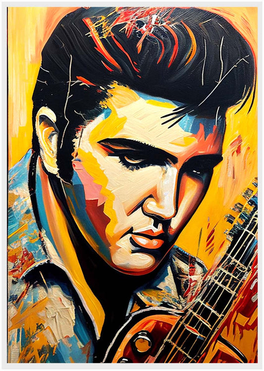 P137 Elvis Presley Canvas Art Prints, T-Shirts, Posters, and Mugs, Cushion Cover Expressive Collection