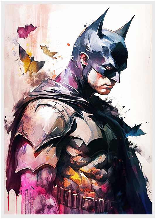 P139  Batman Canvas Art Prints, T-Shirts, Posters, and Mugs, Cushion Cover Expressive Collection