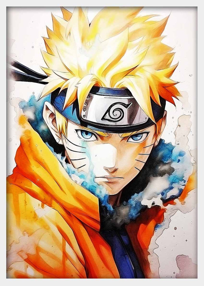 P209 Naruto Uzumaki Canvas Art Prints, T-Shirts, Posters, and Mugs, Cushion Cover Expressive Collection