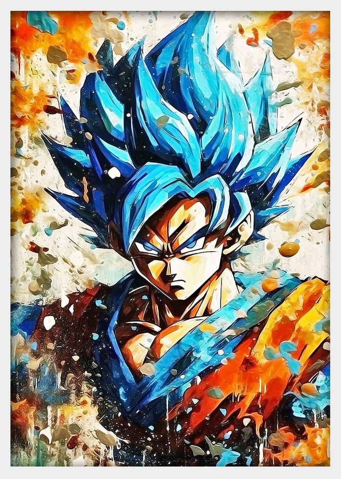 P212 Dragon Ball Goku Canvas Art Prints, T-Shirts, Posters, and Mugs, Cushion Cover Expressive Collection