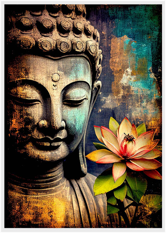 T23 Buddha Canvas Art Prints, T-Shirts, Posters, and Mugs, Cushion Cover Expressive Collection