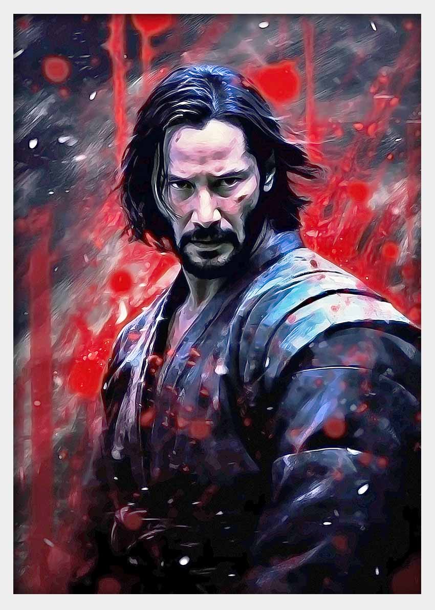 P258 John Wick Canvas Art Prints, T-Shirts, Posters, and Mugs, Cushion Cover Expressive Collection