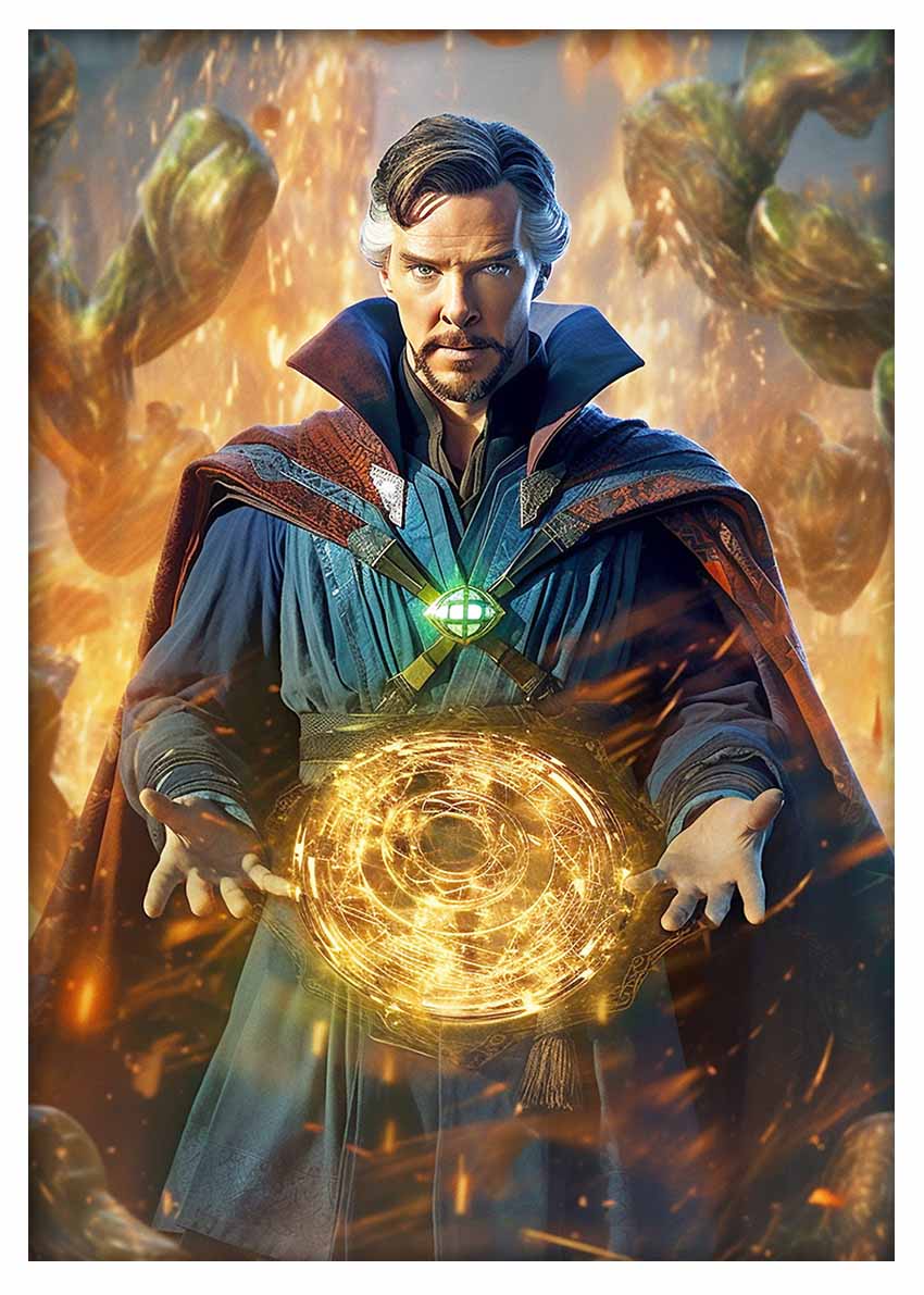 P301 Doctor Strange Canvas Art Prints, T-Shirts, Posters, and Mugs, Cushion Cover Expressive Collection