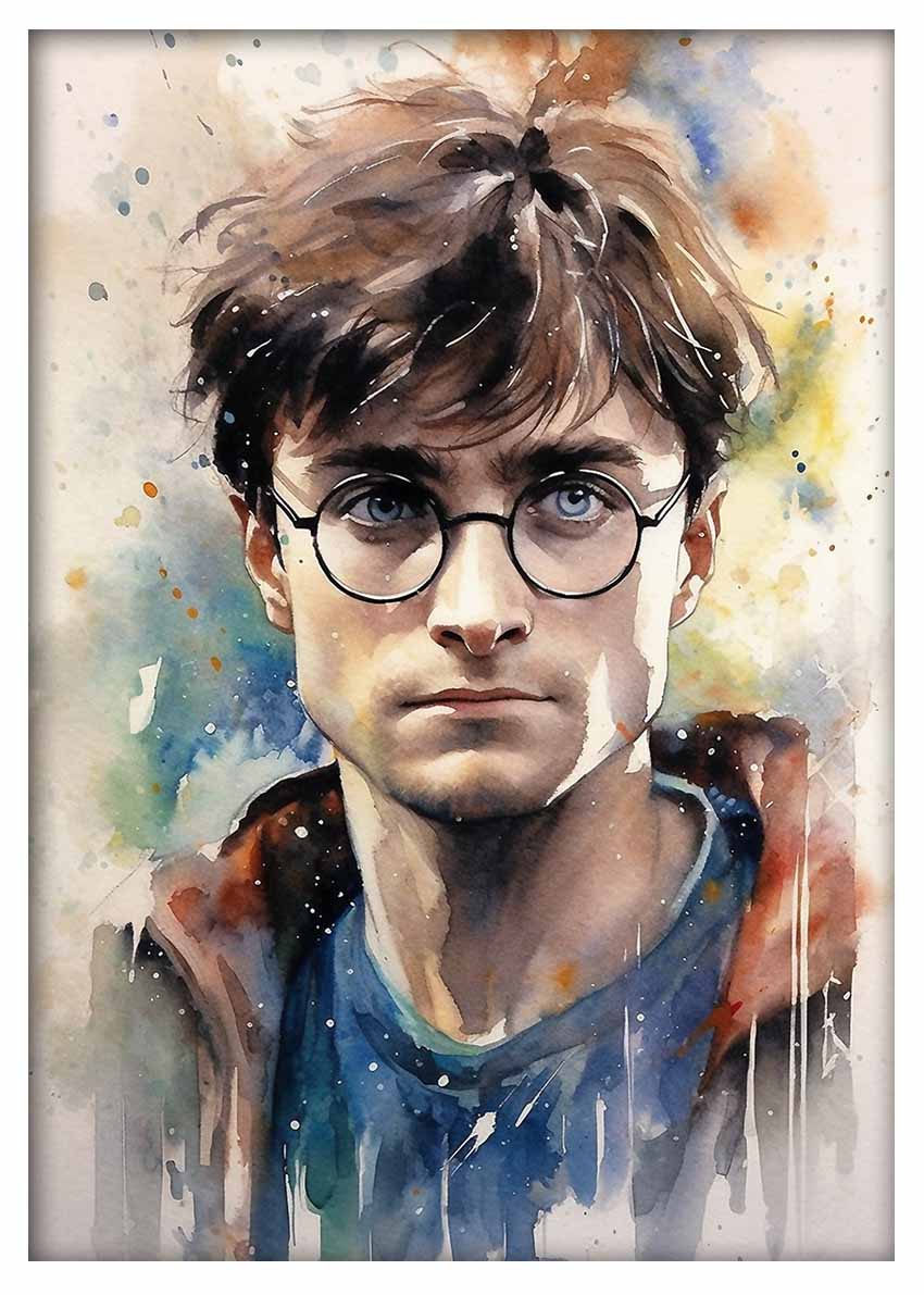 P317 Harry Potter Canvas Art Prints, T-Shirts, Posters, and Mugs, Cushion Cover