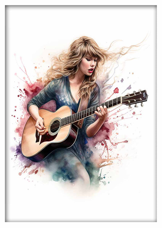 P322 Taylor Swift Canvas Art Prints, T-Shirts, Posters, and Mugs, Cushion Cover