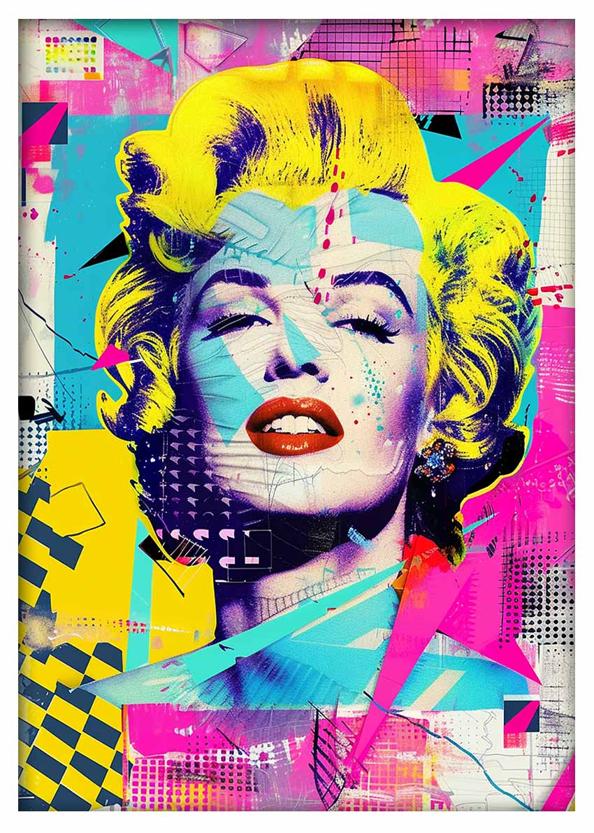 P361 Marilyn Monroe Canvas Art Prints, T-Shirts, Posters, and Mugs, Cushion Cover