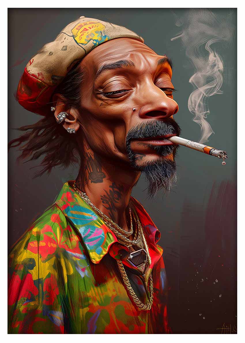 P364 Snoop Dogg Canvas Art Prints, T-Shirts, Posters, and Mugs, Cushion Cover