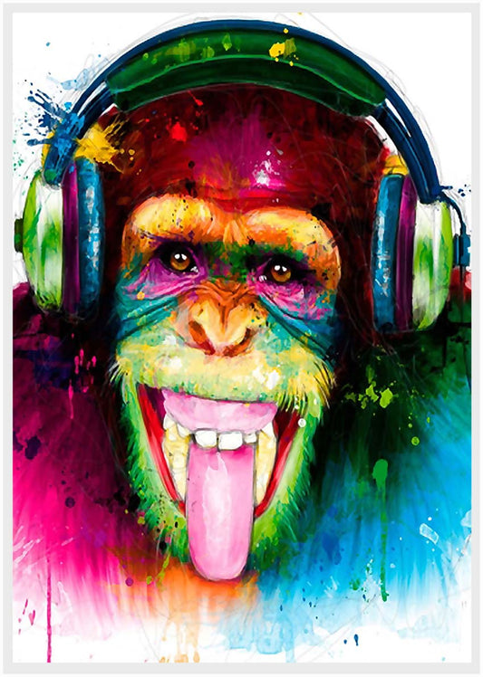 T12 Monkey Canvas Art Prints, T-Shirts, Posters, and Mugs, Cushion Cover Expressive Collection