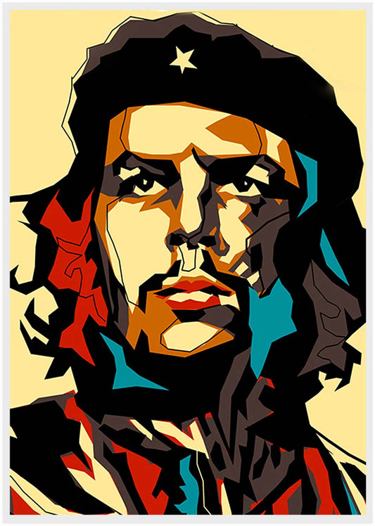 P122 Che Guevara Canvas Art Prints, T-Shirts, Posters, and Mugs, Cushion Cover Expressive Collection