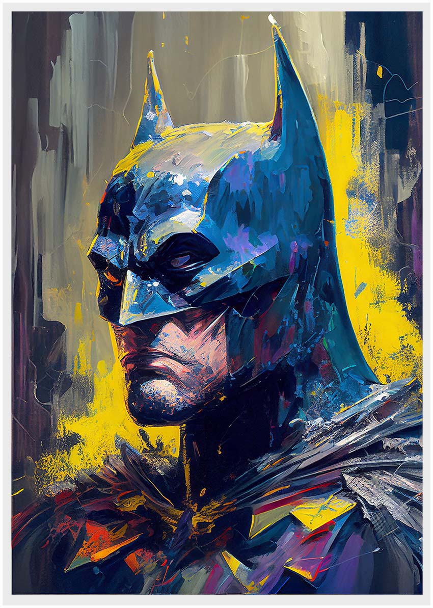 P4  Batman Canvas Art Prints, T-Shirts, Posters, and Mugs, Cushion Cover Expressive Collection