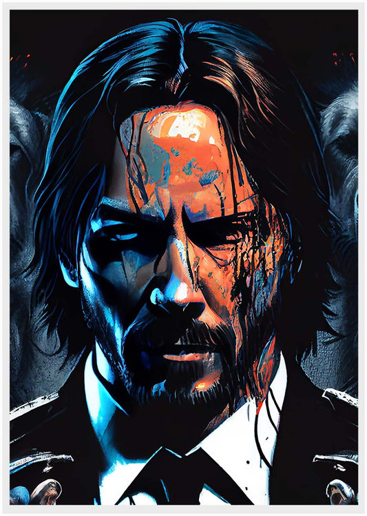 P64 John Wick Canvas Art Prints, T-Shirts, Posters, and Mugs, Cushion Cover Expressive Collection