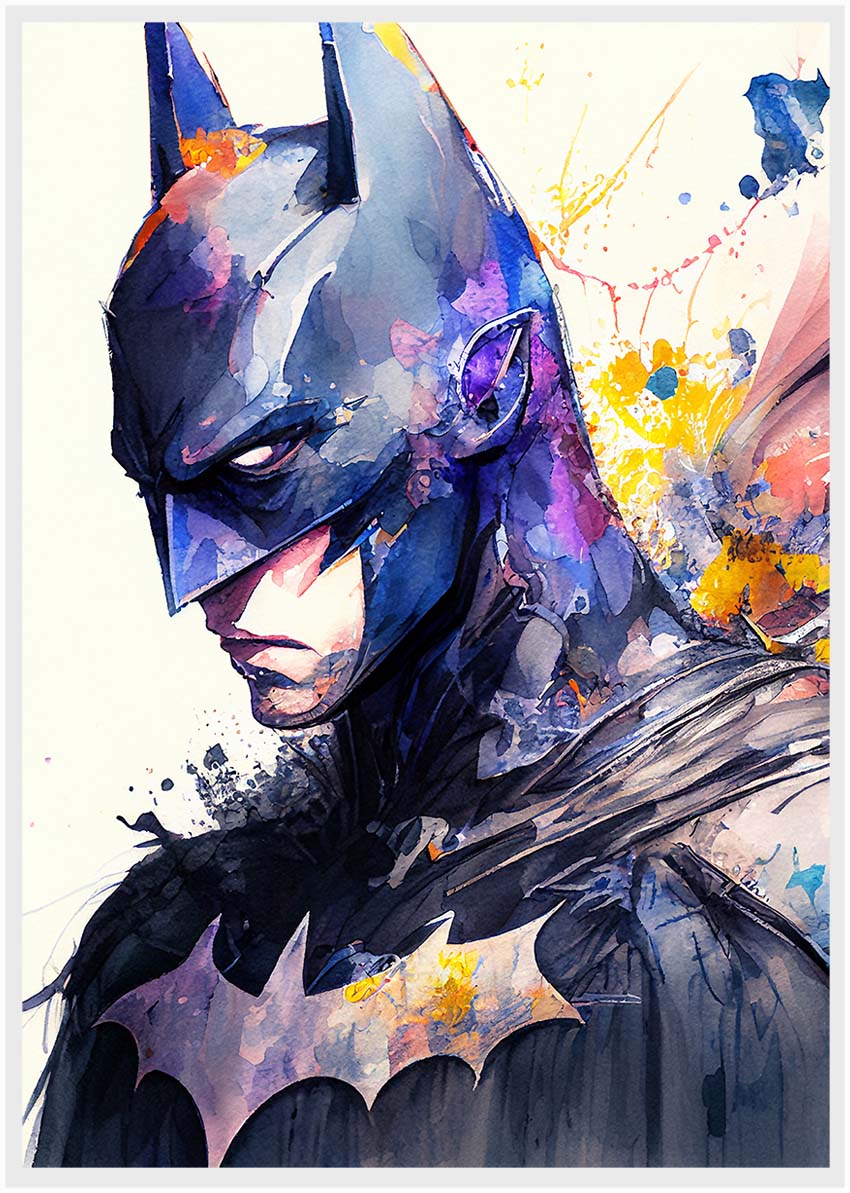 P71 Batman Canvas Art Prints, T-Shirts, Posters, and Mugs, Cushion Cover Expressive Collection