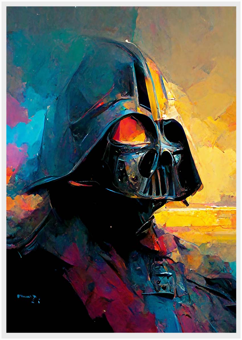 P78 Darth Vader Canvas Art Prints, T-Shirts, Posters, and Mugs, Cushion Cover Expressive Collection