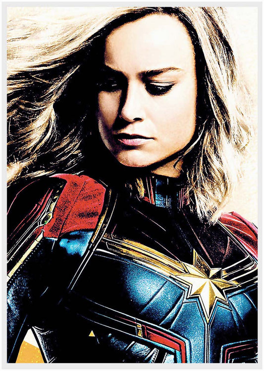 P89 Captain Marvel Canvas Art Prints, T-Shirts, Posters, and Mugs, Cushion Cover Expressive Collection