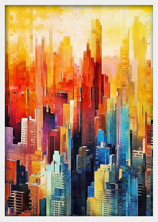 T329 City Canvas Art Prints, T-Shirts, Posters, and Mugs, Cushion Cover Expressive Collection