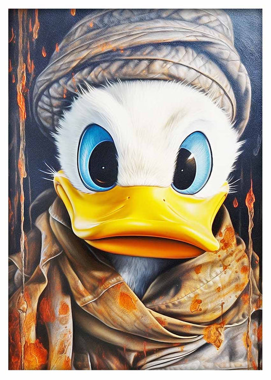 T430 Donald Duck Canvas Art Prints, T-Shirts, Posters, and Mugs, Cushion Cover Expressive Collection