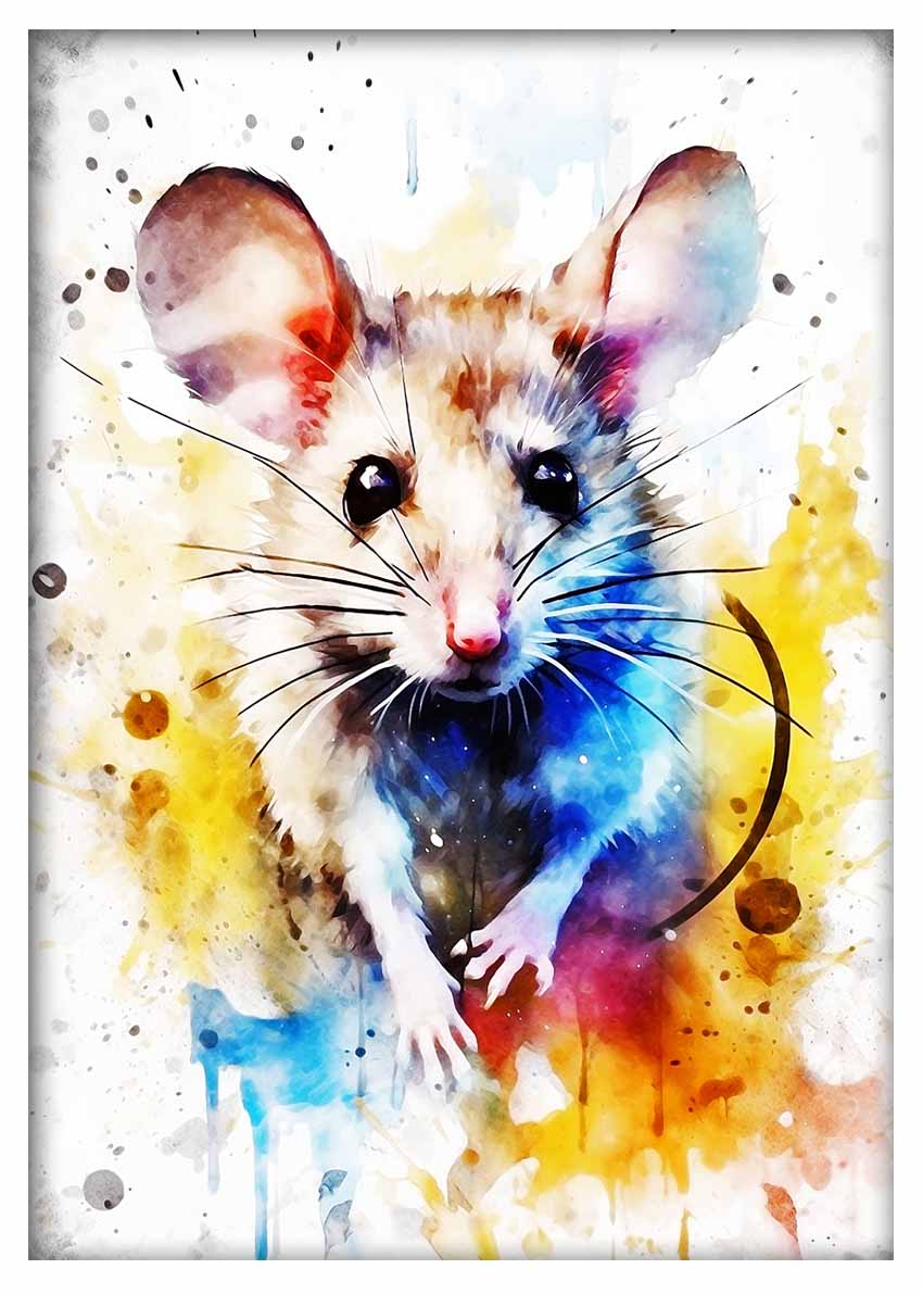 T486 Mouse Canvas Art Prints, T-Shirts, Posters, and Mugs, Cushion Cover Expressive Collection