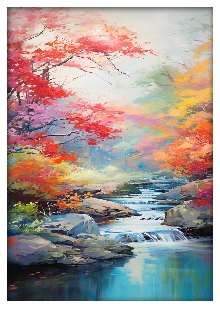 T499 River Canvas Art Prints, T-Shirts, Posters, and Mugs, Cushion Cover Expressive Collection