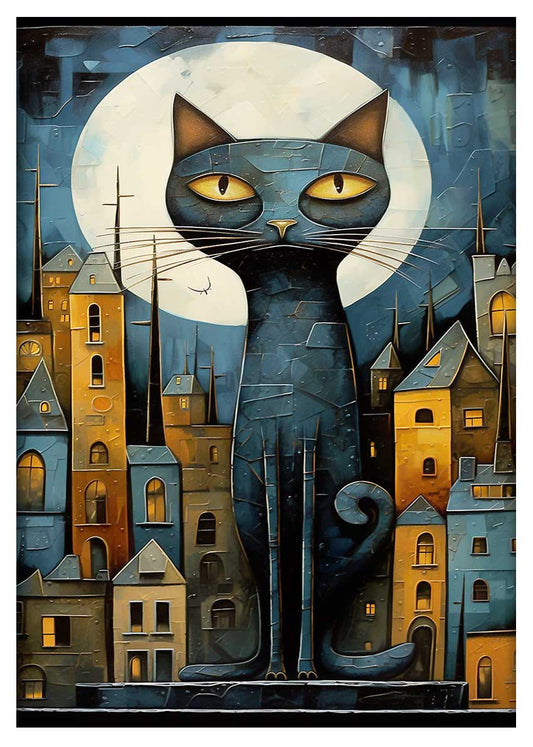 T522 Cat Canvas Art Prints, T-Shirts, Posters, and Mugs, Cushion Cover Expressive Collection