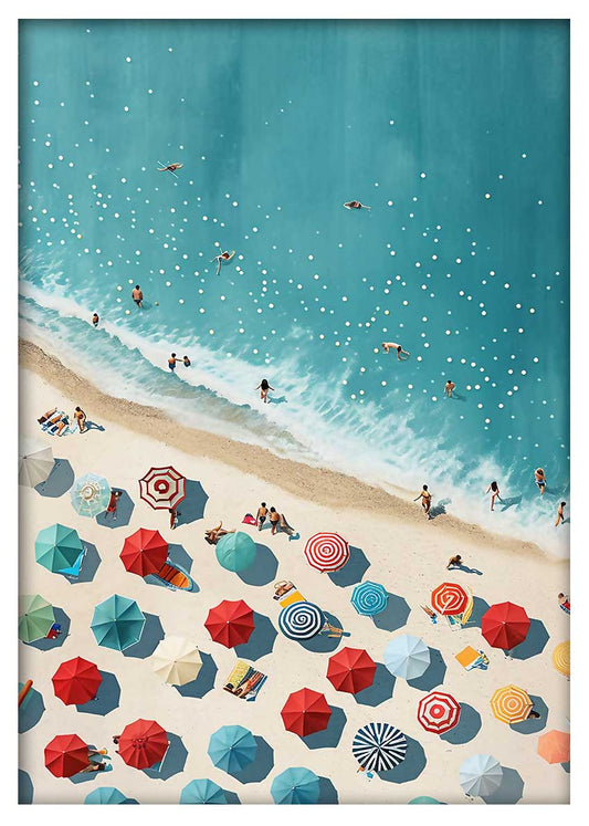 T686 Beach Canvas Art Prints, T-Shirts, Posters, and Mugs, Cushion Cover