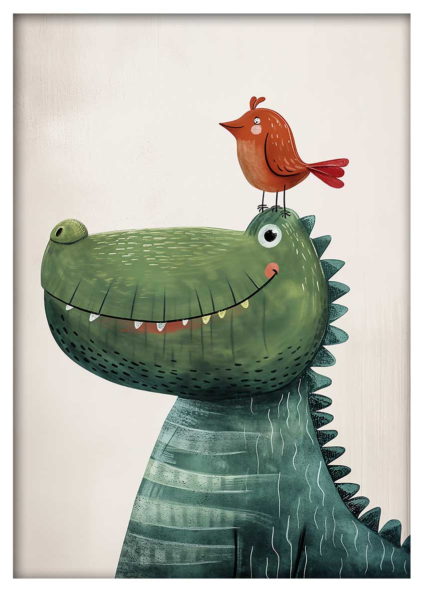 T771 Dinosaur Canvas Art Prints, T-Shirts, Posters, and Mugs, Cushion Cover