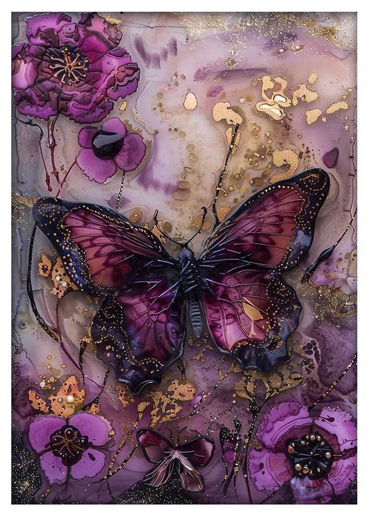 T788 Butterfly Canvas Art Prints, T-Shirts, Posters, and Mugs, Cushion Cover