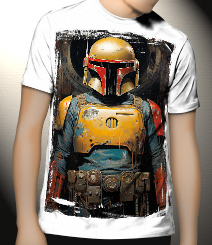 P303 Mandalorian Canvas Art Prints, T-Shirts, Posters, and Mugs, Cushion Cover Expressive Collection