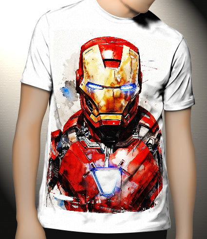 P306 Iron man Canvas Art Prints, T-Shirts, Posters, and Mugs, Cushion Cover Expressive Collection