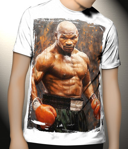 P309 Mike Tyson Canvas Art Prints, T-Shirts, Posters, and Mugs, Cushion Cover Expressive Collection