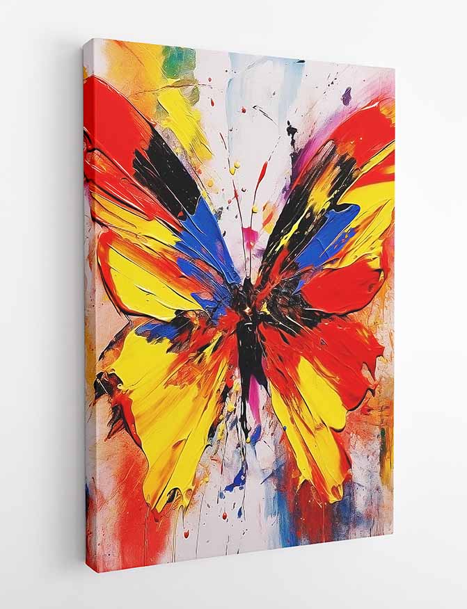 T352 Butterfly Canvas Art Prints, T-Shirts, Posters, and Mugs, Cushion Cover Expressive Collection