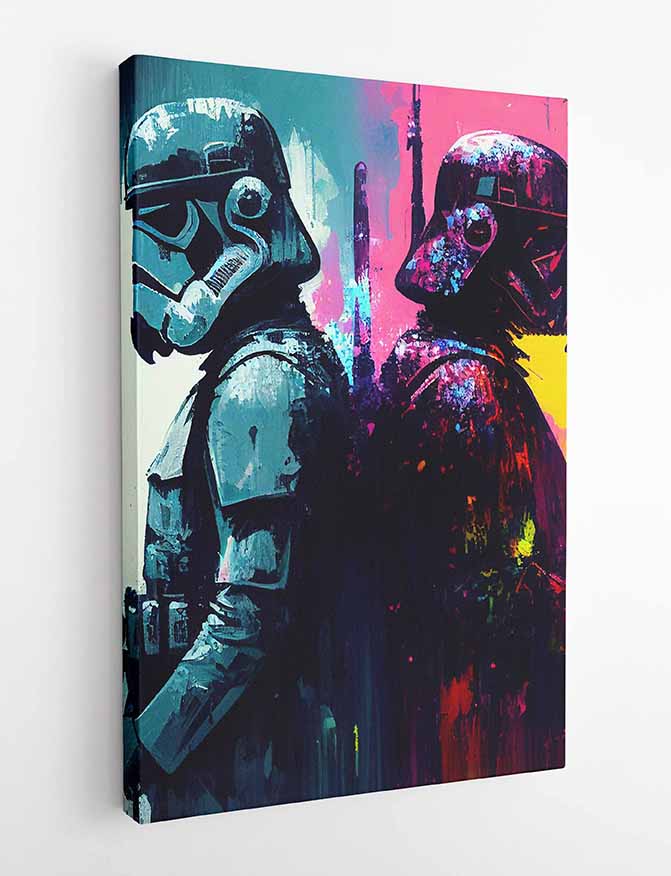 P72 Stormtrooper Canvas Art Prints, T-Shirts, Posters, and Mugs, Cushion Cover Expressive Collection