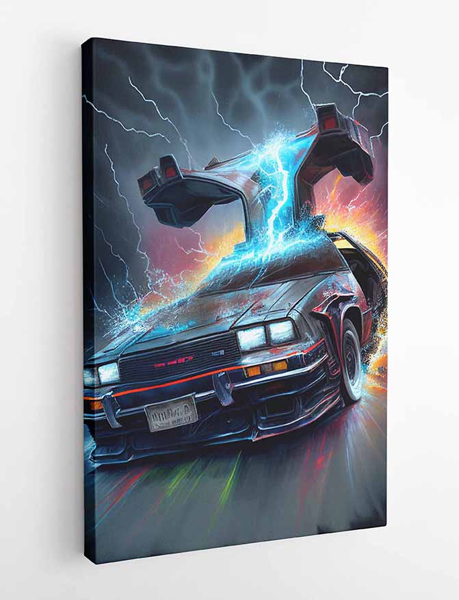 P8 Back to the Future Canvas Art Prints, T-Shirts, Posters, and Mugs, Cushion Cover Expressive Collection