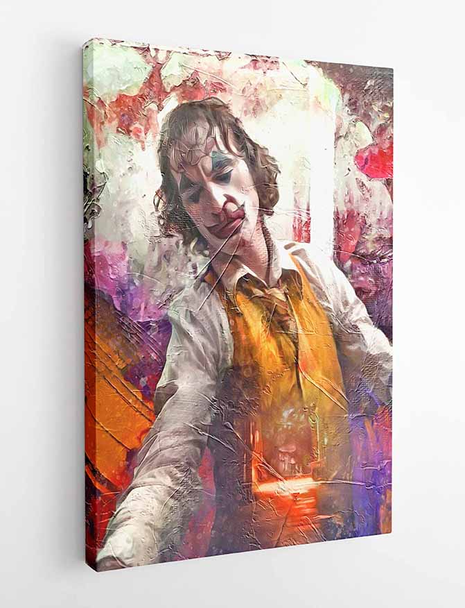 P80 Joker Canvas Art Prints, T-Shirts, Posters, and Mugs, Cushion Cover Expressive Collection