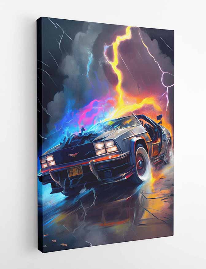 P9 Back to the Future Canvas Art Prints, T-Shirts, Posters, and Mugs, Cushion Cover Expressive Collection